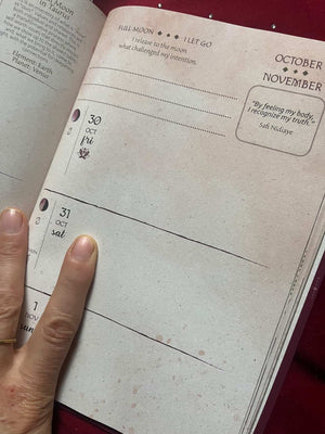 Lunar and Menstrual Planner 2026