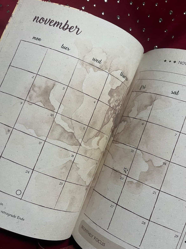 Lunar and Menstrual Planner 2026